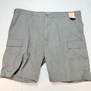 Levi's Carrier Cargo Shorts Below Waist Loose Fit Gray‎ Size 48 NWT